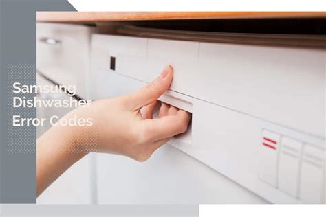 Samsung Dishwasher Error Code L2
