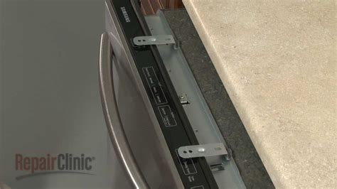 Samsung Dishwasher Mounting Bracket Install