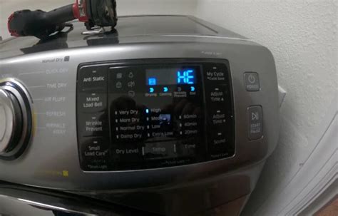 Samsung Dryer Not Heating Error Code