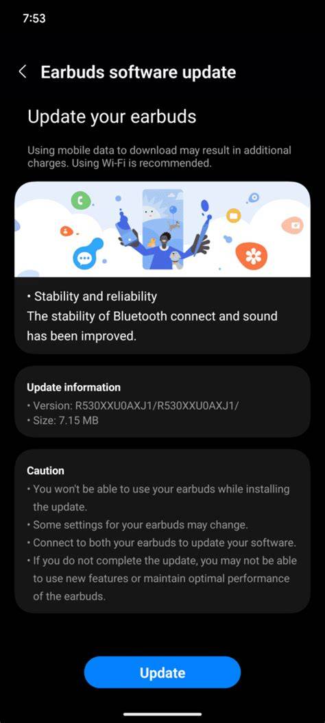 samsung earbuds software