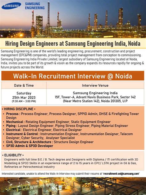 samsung engineering india careers