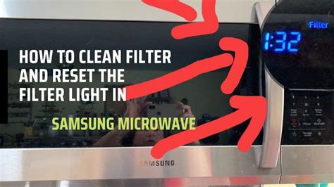 Samsung Filter Reset Microwave