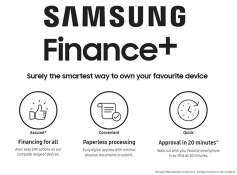 samsung financing