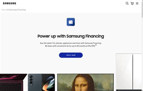 samsung financing account td bank