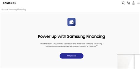 samsung financing login customer service