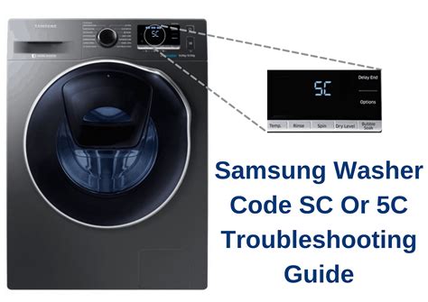 Samsung Front Load Washer Code 5C
