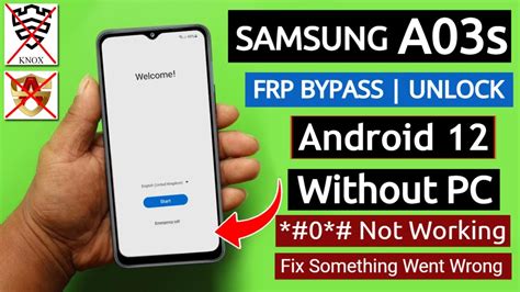 samsung galaxy a03s frp bypass without pc