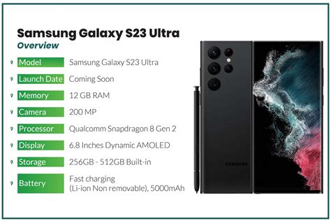 samsung galaxy s23 ultra specs