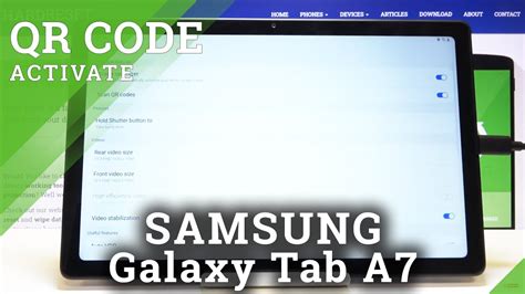 Samsung Galaxy Tab A7 Setup Qr Code