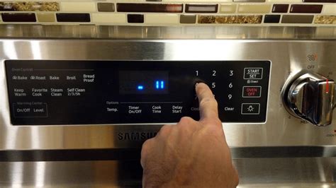 Samsung Gas Range Reset