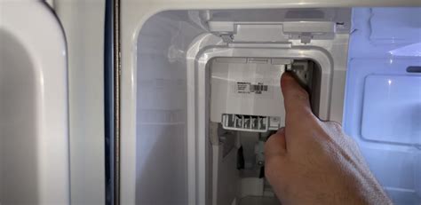 Samsung Ice Maker Reset Button Location