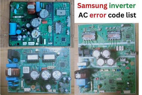 samsung inverter ac e101 error code