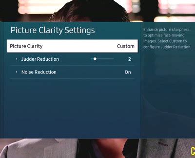 Samsung Judder Reduction Setting