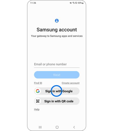 samsung my account sign in