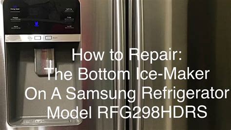 samsung refrigerator repair ice maker