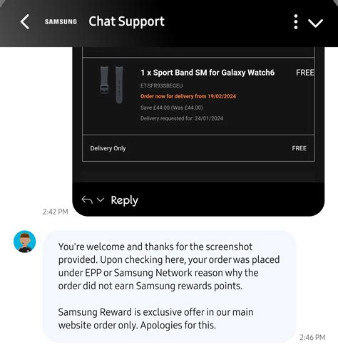 samsung reward points not showing up