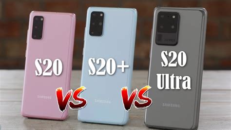 samsung s20 vs s20 plus vs s20 ultra