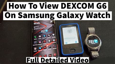 Samsung Smartwatch Dexcom G6