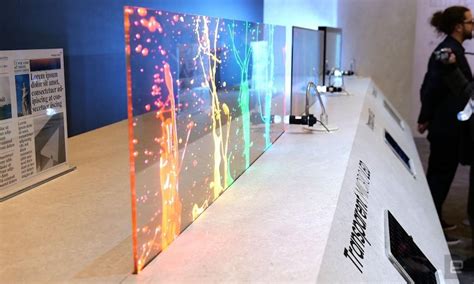 samsung transparent led screen