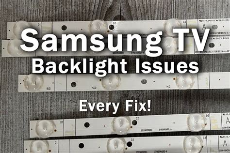 Samsung Tv Backlight Type