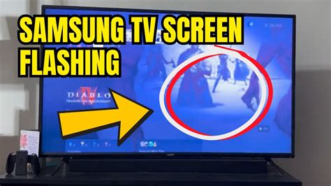 Samsung Tv Flashing Screen