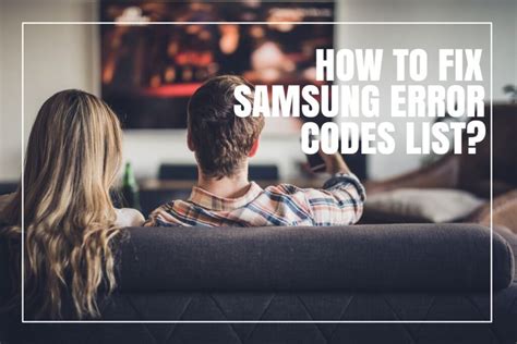 Samsung Tv Light Error Codes