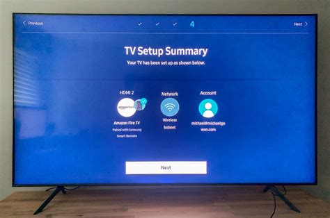 Samsung TV Settings