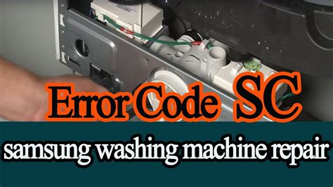 samsung washer sc code solution