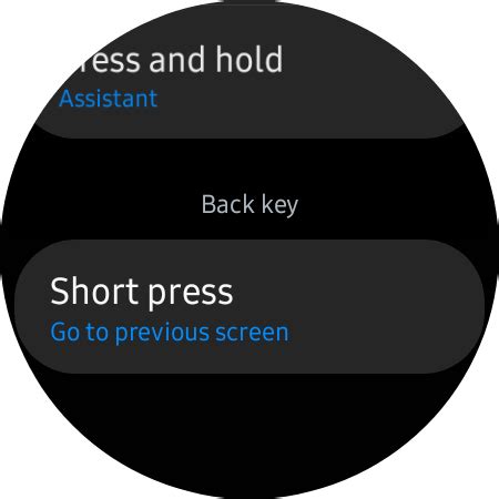 Samsung Watch 5 Back Button Not Working