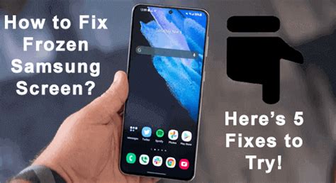 Samsung Watch Screen Frozen