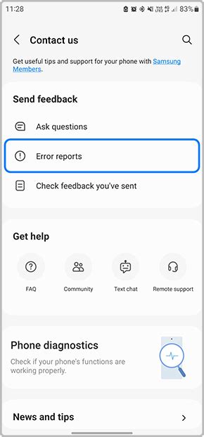 Samsung Wearable Error Report