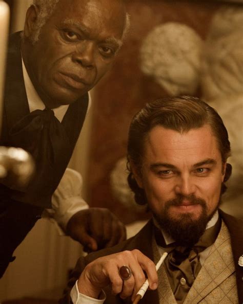 samuel jackson leonardo dicaprio gif