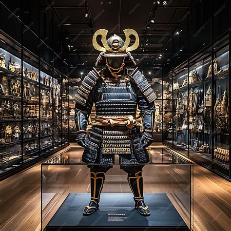samurai armor display