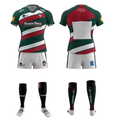 samurai leicester tigers rugby shirts