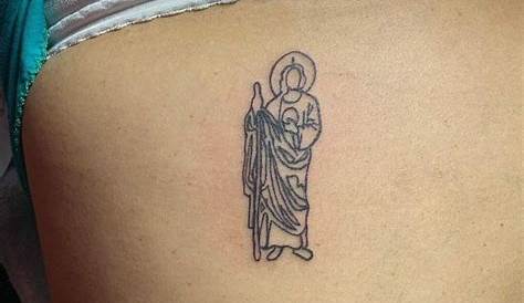 San Judas Tattoo Small Tadeo Design Los Mejores Tatuajes De