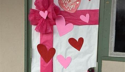 Valentines Door at School Valentines door decorations classroom