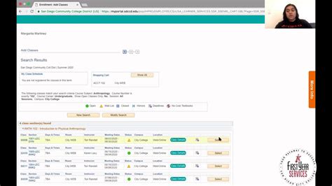 san diego city college class registration