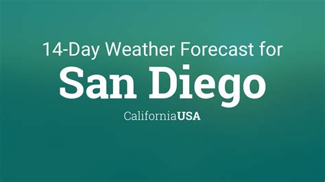 san diego weather advisory