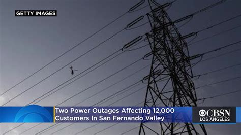 san fernando valley power outage