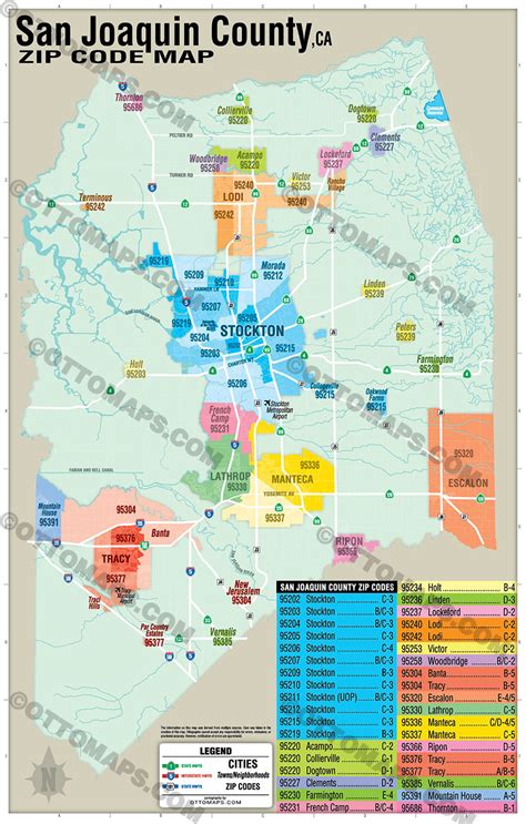 San Joaquin Ca Zip Code