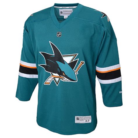 san jose sharks home jersey