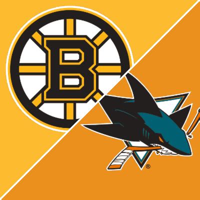 san jose sharks vs boston bruins