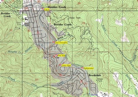 san lorenzo creek map