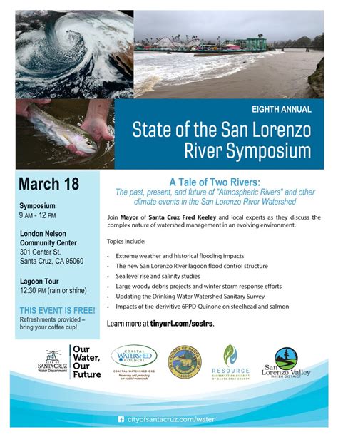 san lorenzo river flow projections 2023