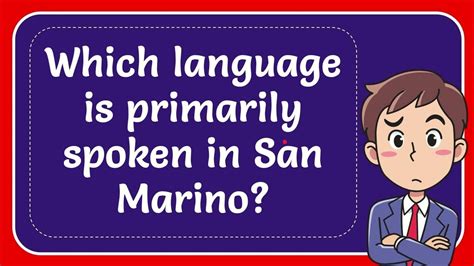 san marino language spoken