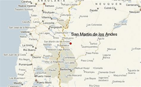 san martin de los andes ubicacion