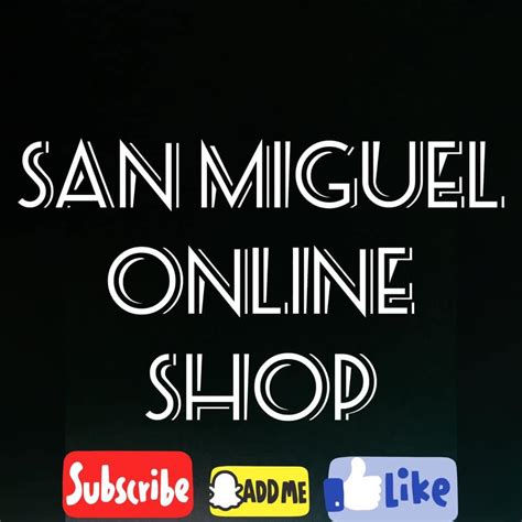 san miguel online store