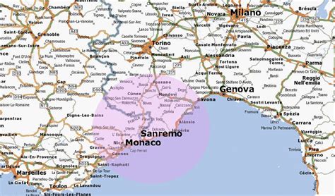 31 San Remo Italy Map Maps Database Source