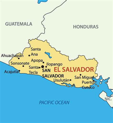 san salvador auf der karte