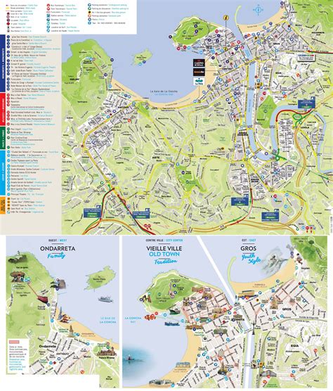 san sebastian city map